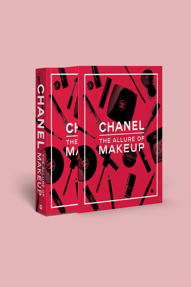 woman in vintage chanel beauty advertisement, the allure of makeup book, fashion