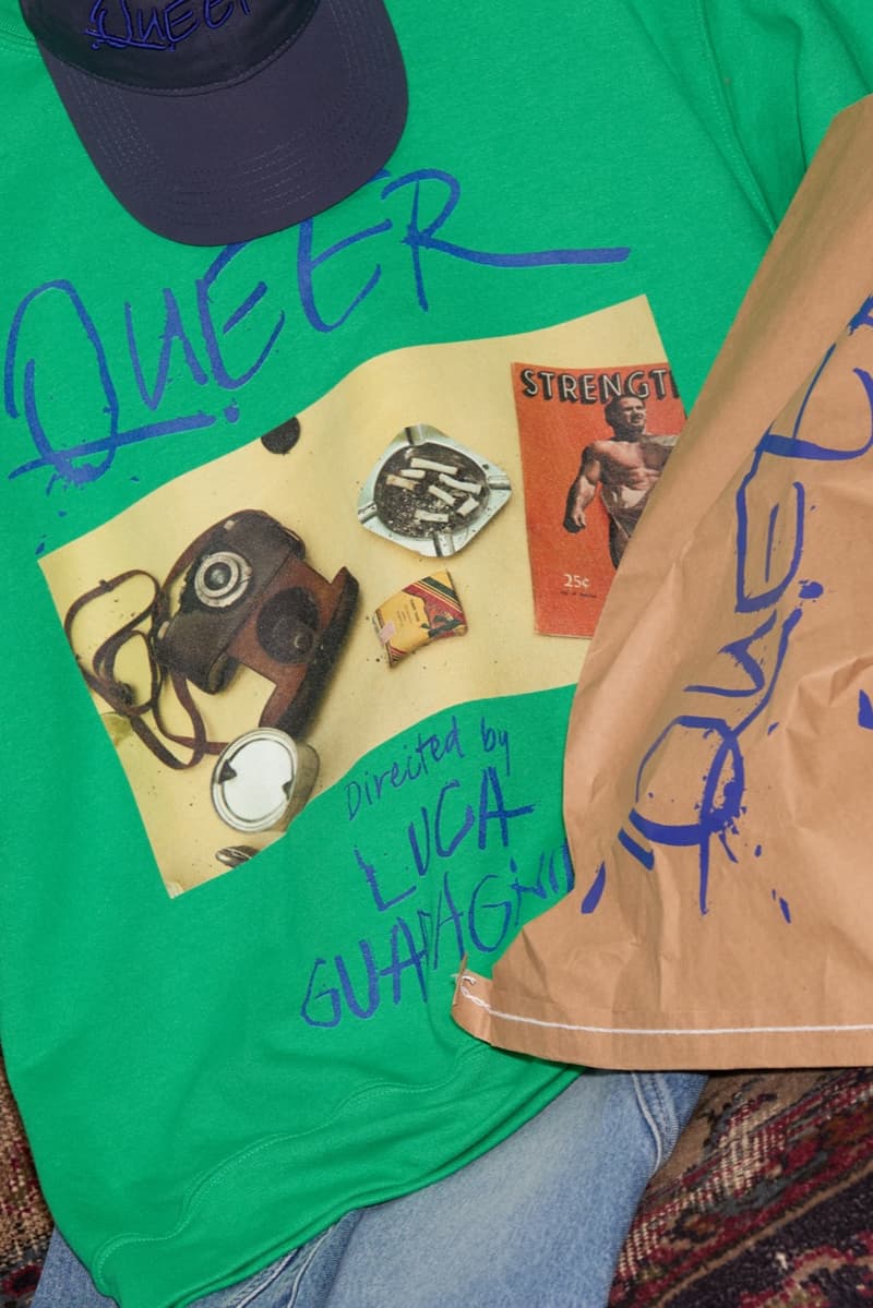 jw anderson queer film collection slogan tshirts green orange yellow