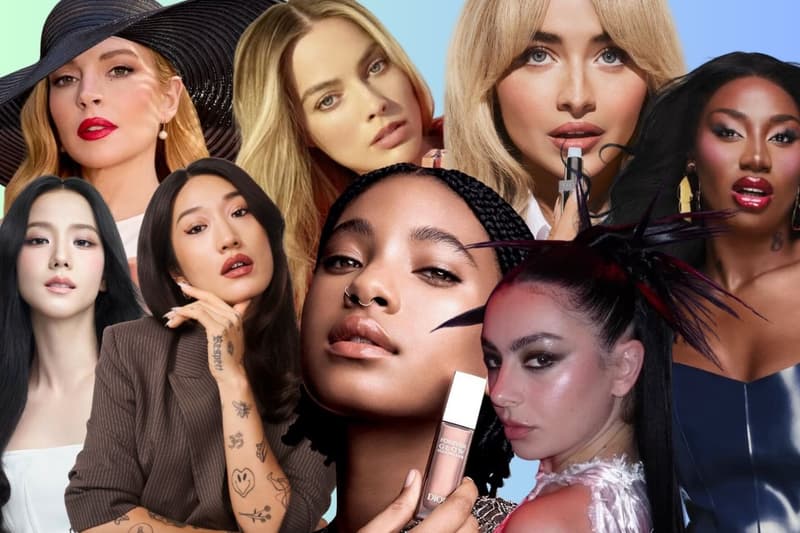 willow smith, jisoo, peggy gou, charli xcx, sabrina carpenter, beauty ambassadors, makeup, fragrance, skincare