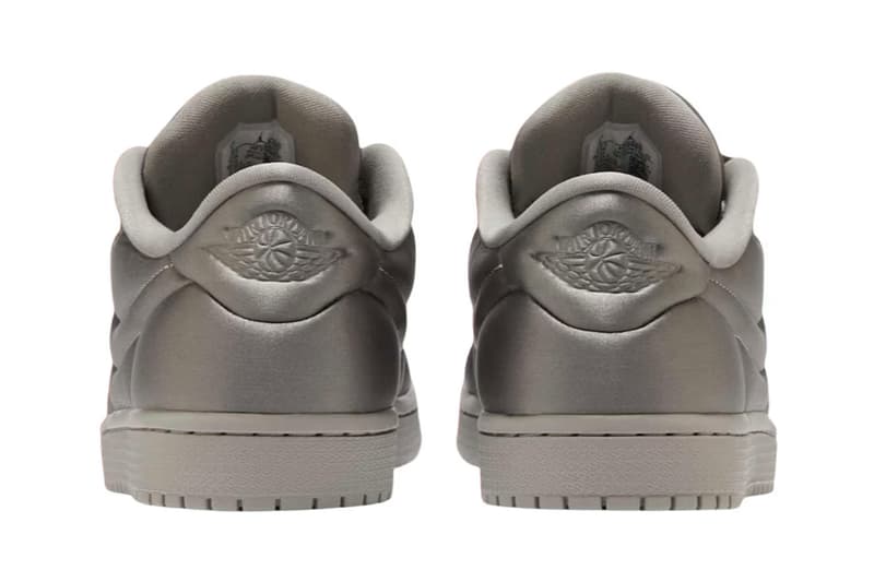 Air Jordan 1, Low MM, Satin Pink, Satin Grey, Nike, Footwear, Sneakers