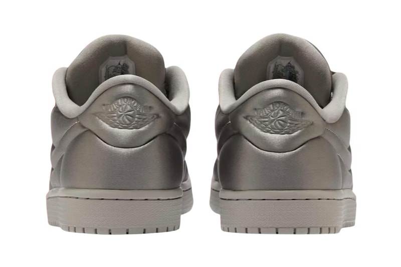 Air Jordan 1, Low MM, Satin Pink, Satin Grey, Nike, Footwear, Sneakers