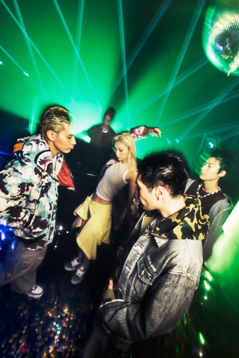 BAPE, Spring/Summer 2025, Collections, Y2K, Rave, Tracksuits, Denim, Shirts, Jackets