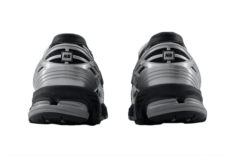 new balance sneaker loafer black silver shoe 1906 trainer