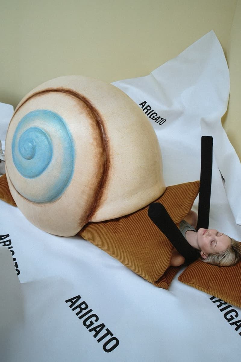 axel arigato snail shell girls boys sculptures 