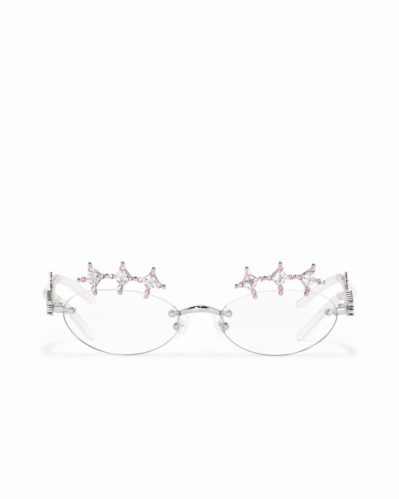 gentle monster jewelry glasses wire frames jewels black sunglasses necklace chains