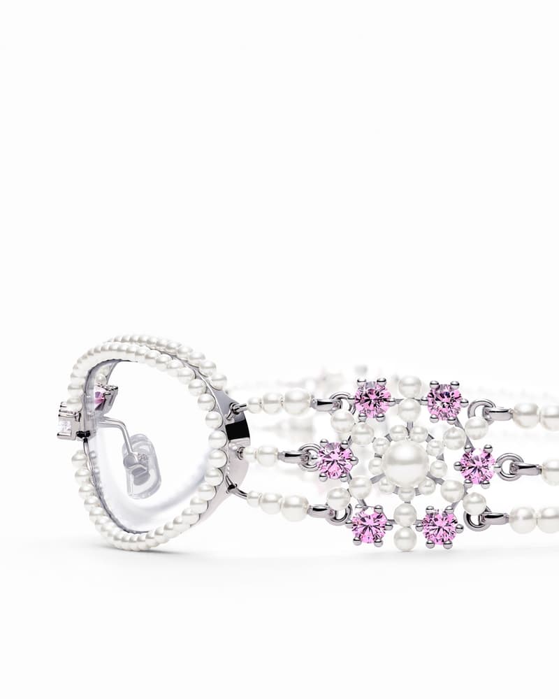 gentle monster jewelry glasses wire frames jewels black sunglasses necklace chains