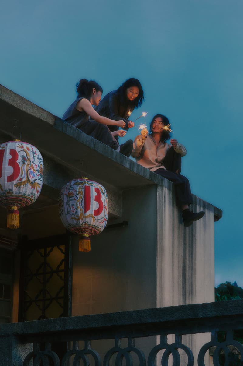 family celebrating lunar new year with fireworks in china, wei yijuan, fragrance, candles, byredo, beauty