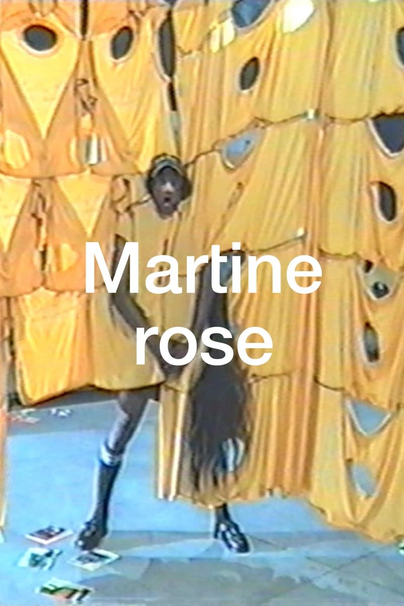 martine rose spring summer sharna osborn vhs cap models
