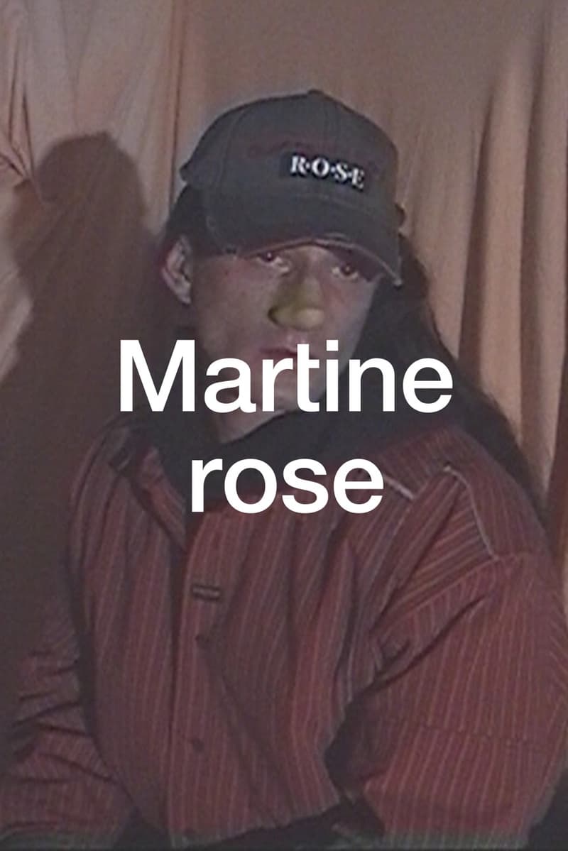 martine rose spring summer sharna osborn vhs cap models