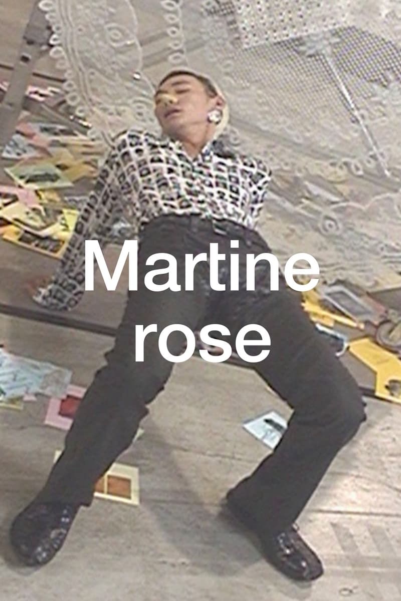 martine rose spring summer sharna osborn vhs cap models