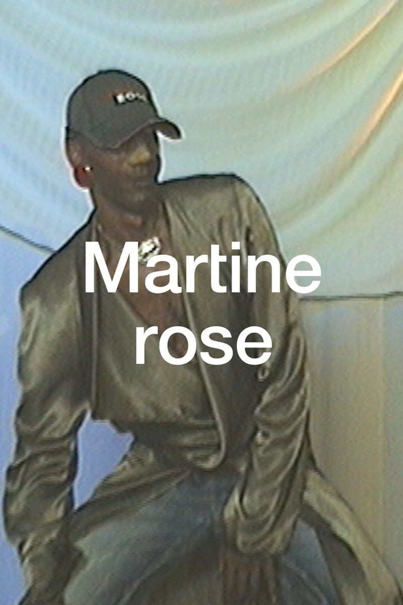 martine rose spring summer sharna osborn vhs cap models