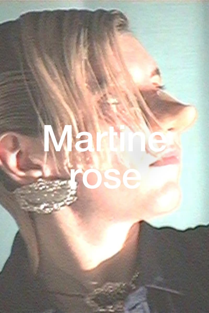 martine rose spring summer sharna osborn vhs cap models