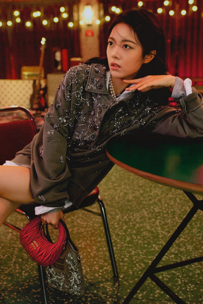 miu miu lunar new year red bag knitwear girl woman
