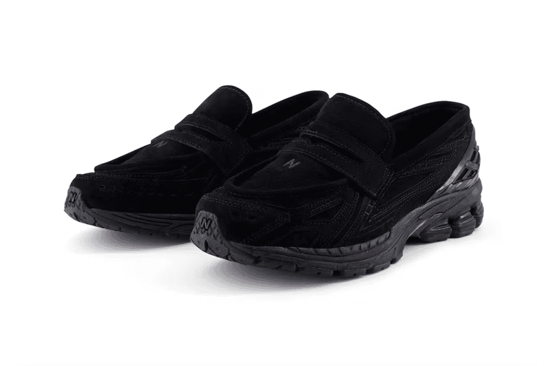 new balance sneaker loafer brown black suede colors