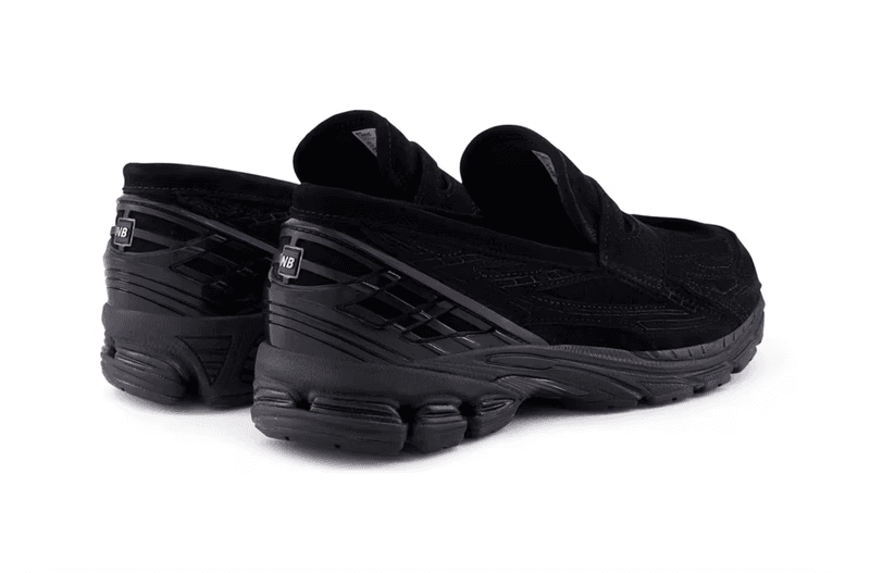 new balance sneaker loafer brown black suede colors