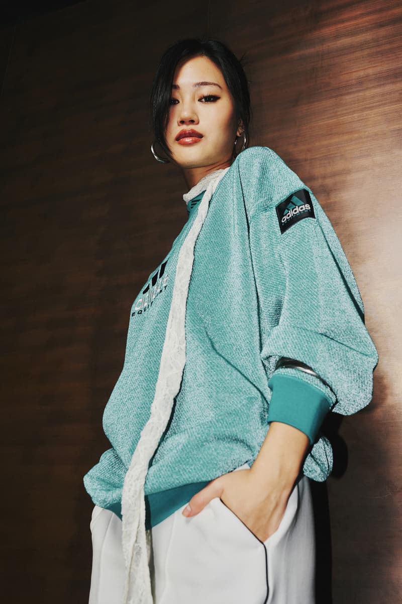 adidas originals eqt equipment spring summer 2025 cushion 93 sneakers sweatshirt reflective jihoon kim Berlin Das Stue OG Green colorway EQT Takumi sen