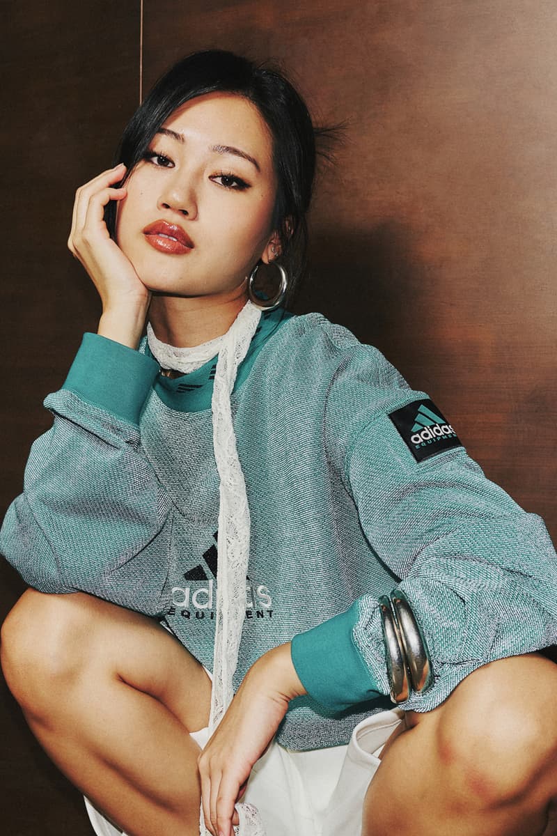 adidas originals eqt equipment spring summer 2025 cushion 93 sneakers sweatshirt reflective jihoon kim Berlin Das Stue OG Green colorway EQT Takumi sen