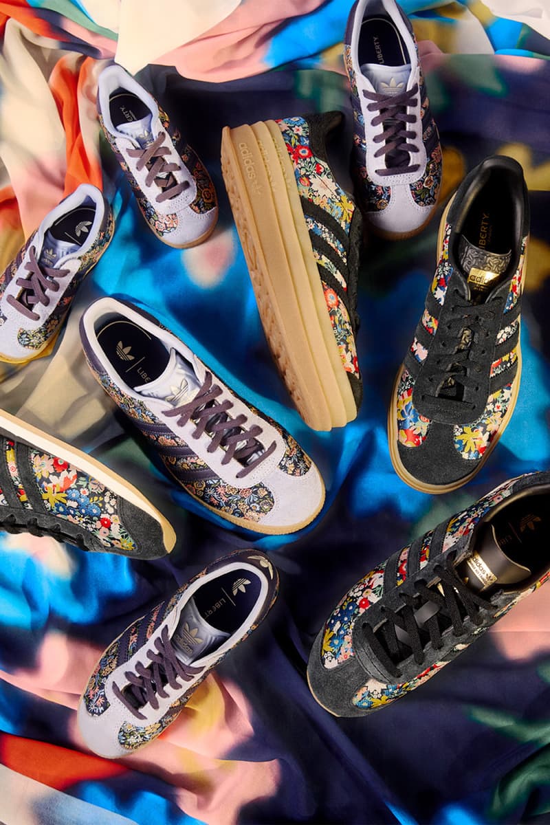 adidas Originals, Liberty London, Collaboration, Florals, Gazelle Bold, Country OG, Samba OG, Campus 00s