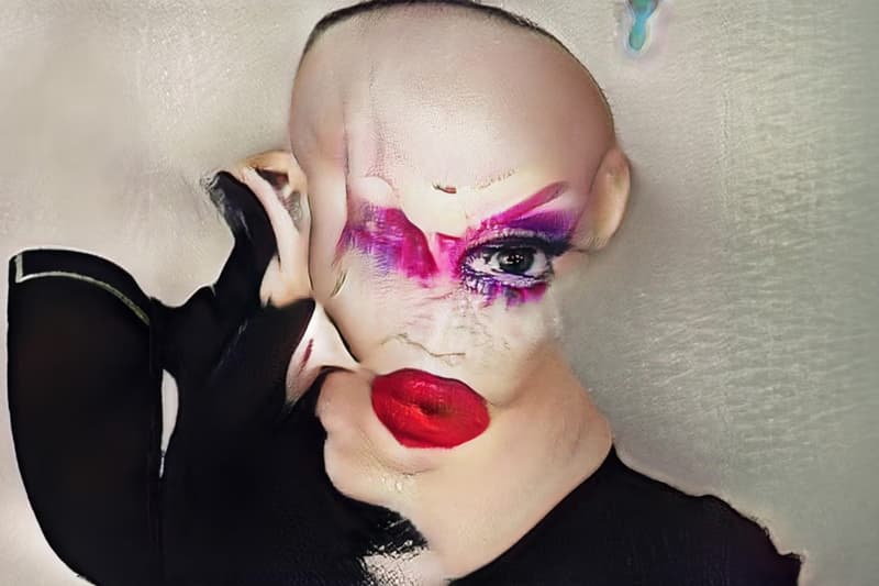 jake elwes, augmented reality filters, ar, ai, articificial intelligence, beauty, makeup