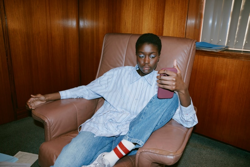 damson madder office work denim collection shirts jeans 