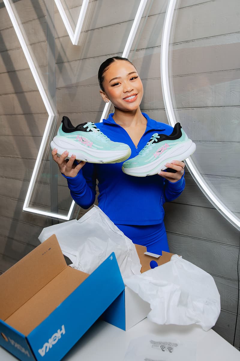 HOKA, Suni Lee, Brand Ambassador, Bondi 9, Running, Shoe, Footwear, News