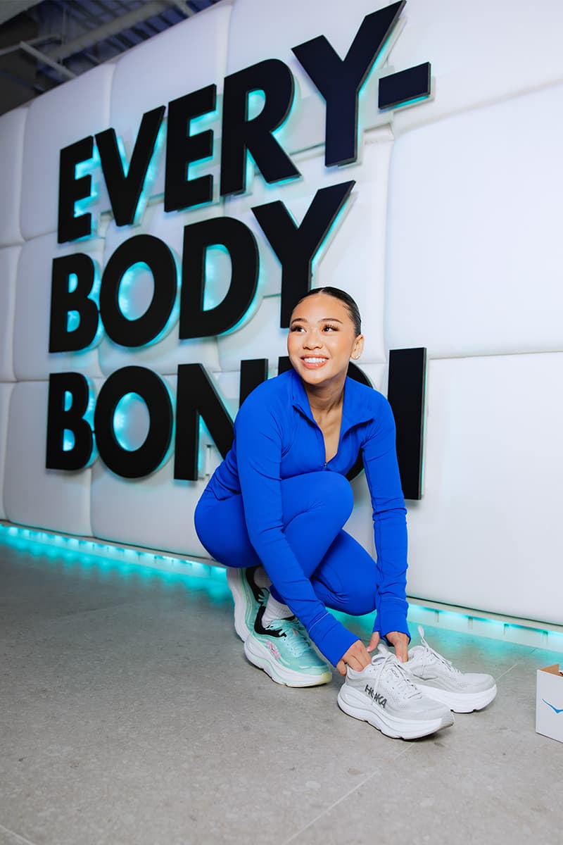 HOKA, Suni Lee, Brand Ambassador, Bondi 9, Running, Shoe, Footwear, News