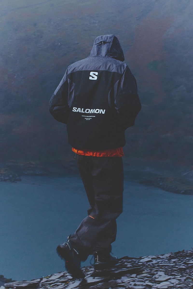 Salomon, Korea, Slate, Collection, Spring/Summer 2025, Gore-Tex, Slate Pants, Hiking Skirt, NOVA Slate Jacket, Black, Red, Grey, Green