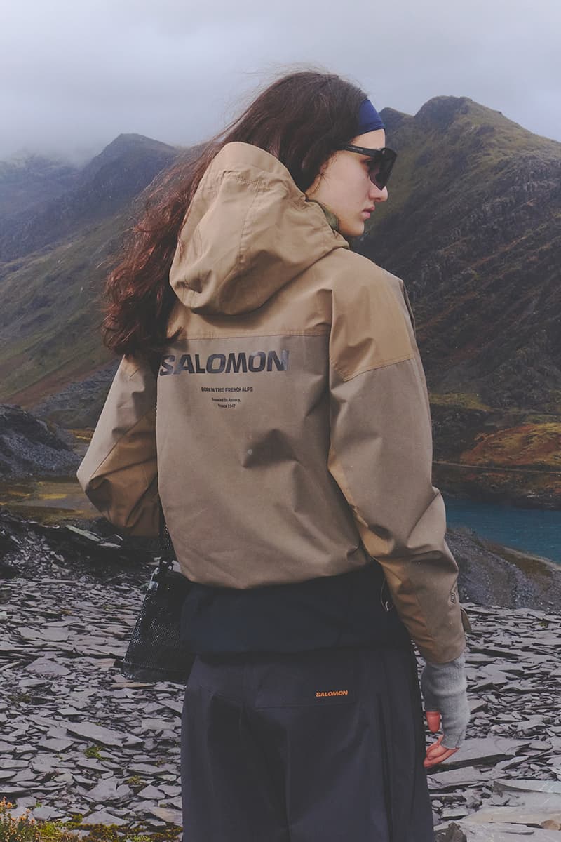 Salomon, Korea, Slate, Collection, Spring/Summer 2025, Gore-Tex, Slate Pants, Hiking Skirt, NOVA Slate Jacket, Black, Red, Grey, Green