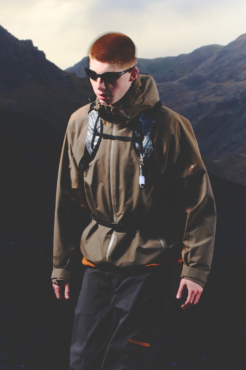 Salomon, Korea, Slate, Collection, Spring/Summer 2025, Gore-Tex, Slate Pants, Hiking Skirt, NOVA Slate Jacket, Black, Red, Grey, Green