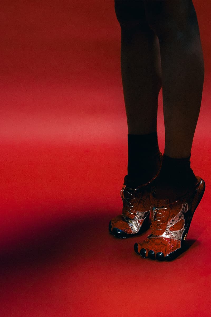 Vibram FiveFingers, Lunar New Year, Collection, Year of the Snake, KSO EVO, Red, Gold, Shoes, Snakeskin