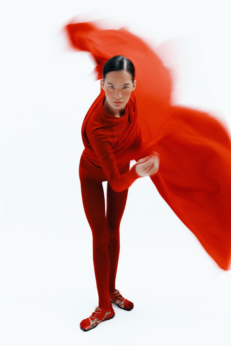 Vibram FiveFingers, Lunar New Year, Collection, Year of the Snake, KSO EVO, Red, Gold, Shoes, Snakeskin