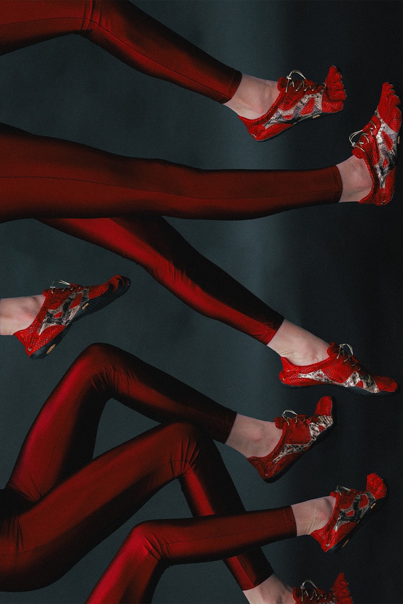 Vibram FiveFingers, Lunar New Year, Collection, Year of the Snake, KSO EVO, Red, Gold, Shoes, Snakeskin
