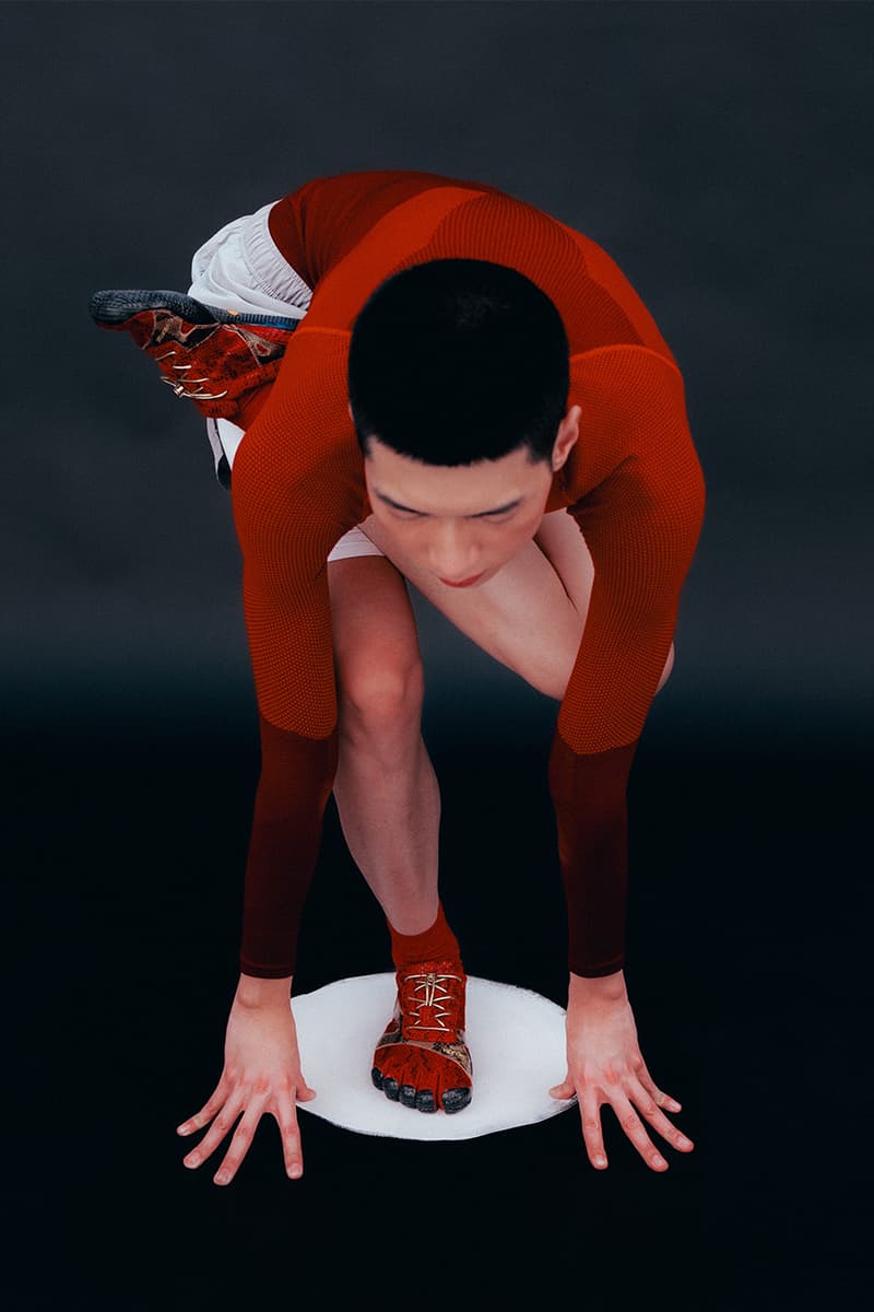 Vibram FiveFingers, Lunar New Year, Collection, Year of the Snake, KSO EVO, Red, Gold, Shoes, Snakeskin