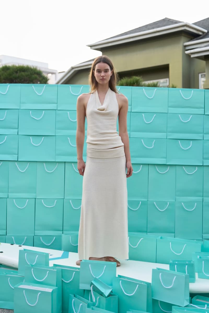 urban sophistication clothing polka dot dress woman car sheer fabric 