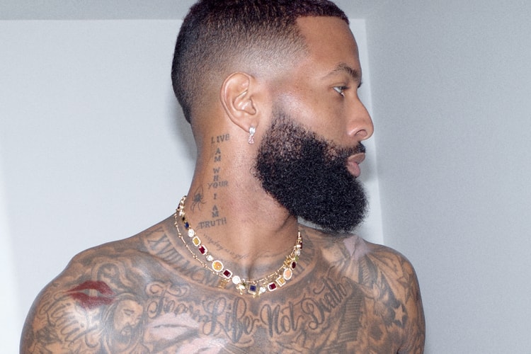 Odell Beckham Jr. Wears Nothing But MAC To Promote The Brand's "Nudes" Collection