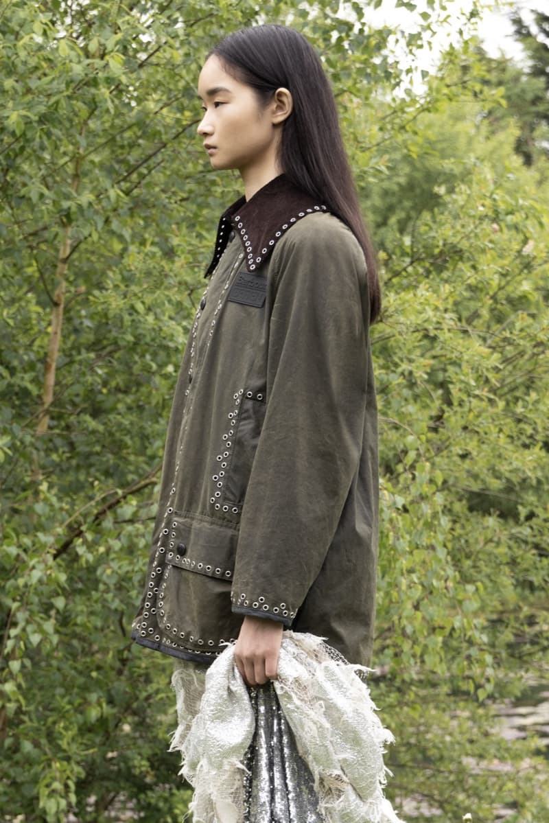 barbour erdem wax jackets coats floral print bloom 