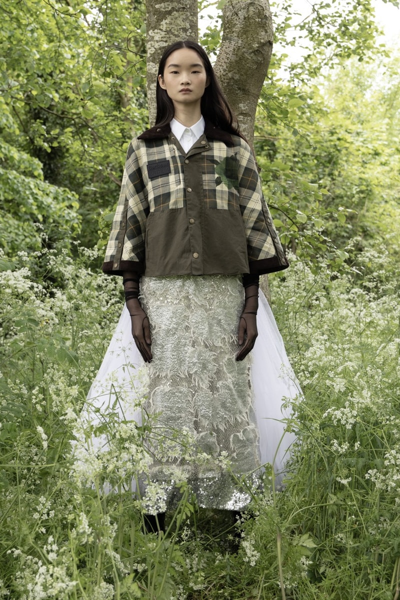 barbour erdem wax jackets coats floral print bloom 