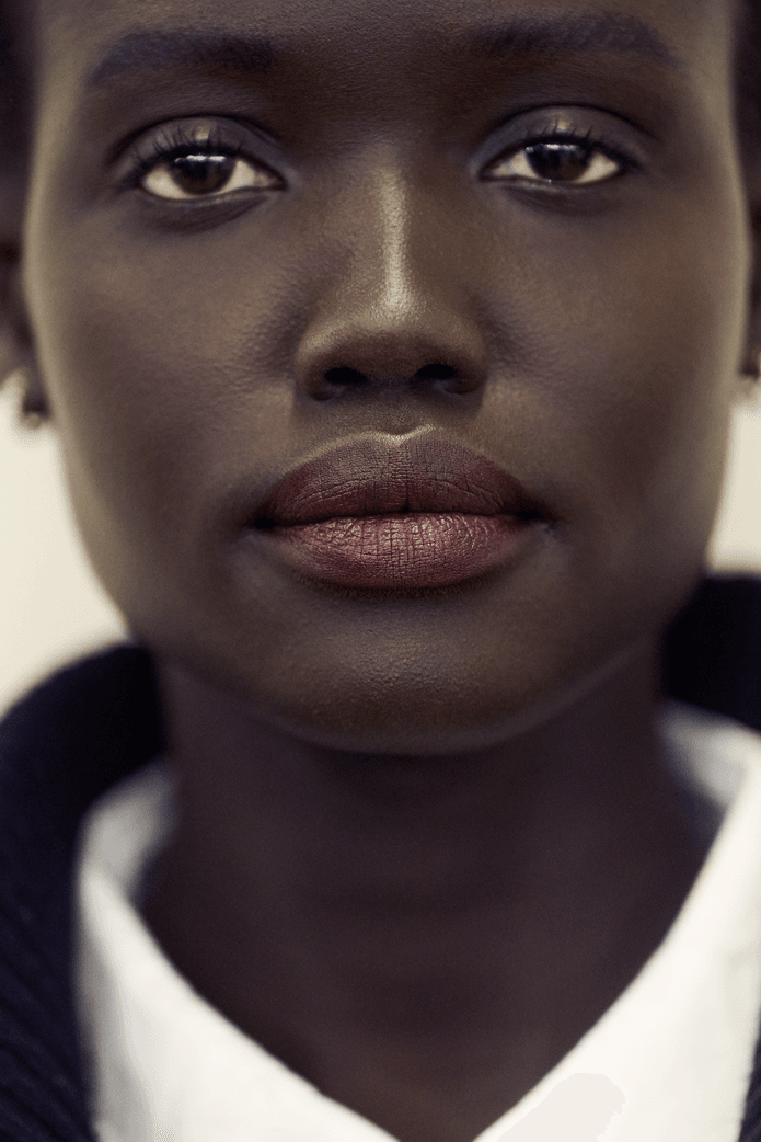 alex consani makeup, chanel ss25 couture show, beauty, how to guide