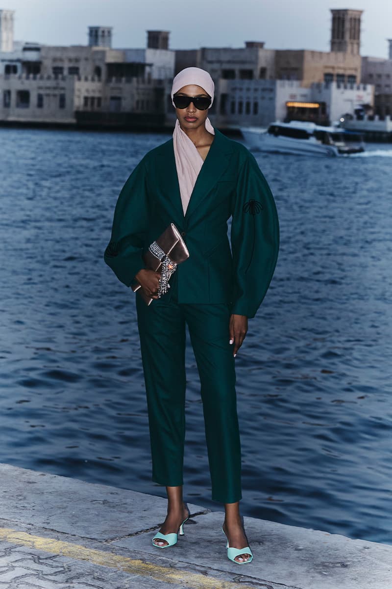 Jimmy Choo, The Exclusive Capsule, Ikram Abdi, Bon Bon Bag, Ziri Pump, Solar, Skye Mules, Diamonds, Gold, Aqua Green, Blue