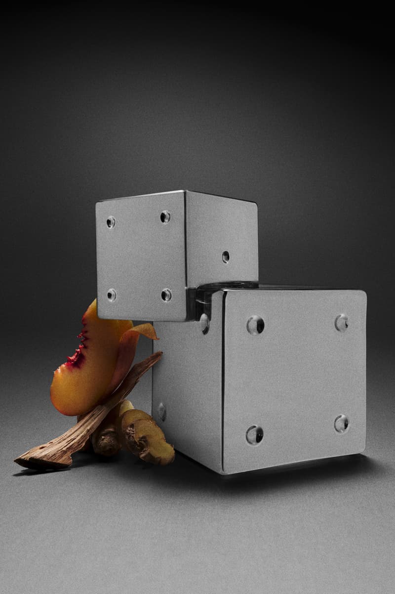 billie eilish sitting and posing with her new fragrance, your turn eau de parfum, beauty