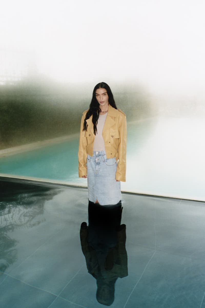 7 for all mankind denim studded light blue wash woman girl tap mariacarla boscono