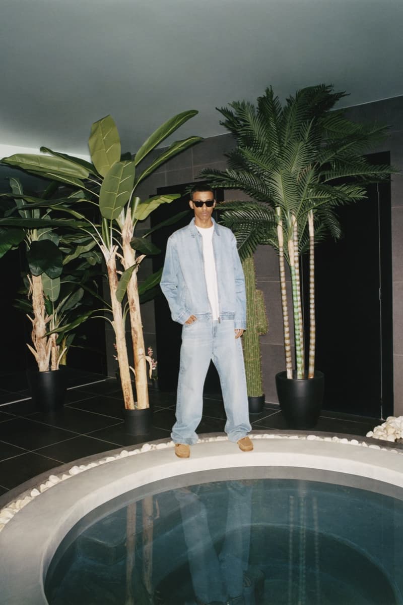 7 for all mankind denim studded light blue wash woman girl tap mariacarla boscono