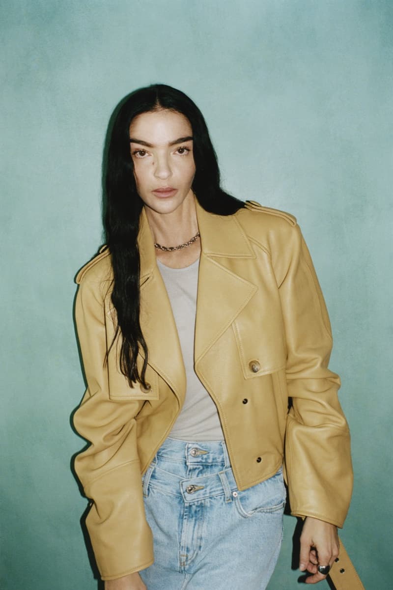 7 for all mankind denim studded light blue wash woman girl tap mariacarla boscono