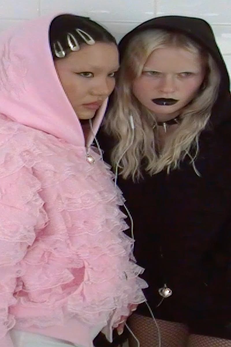 Named Collective, Valentine's Day, BAD ROMANCE, Tracksuits, Black, Pink, Lace, Ruffles, Hoodies, Bikini