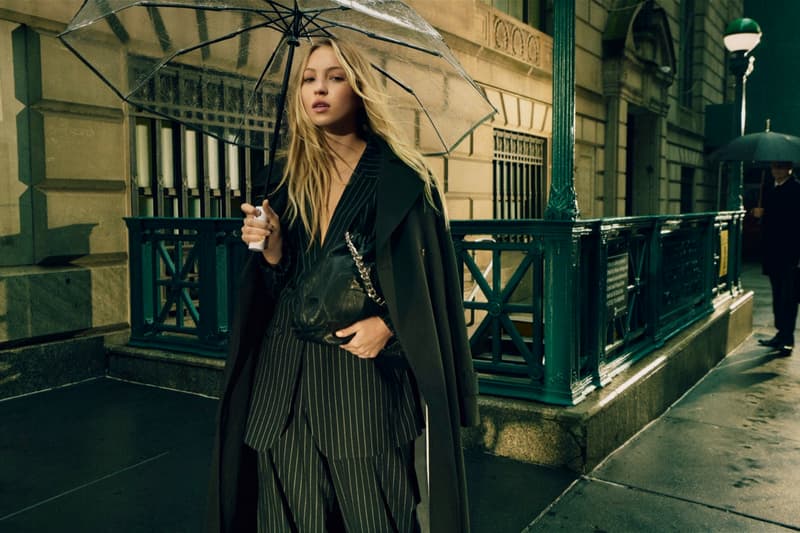 dkny new york lila moss campaign girl buildings city