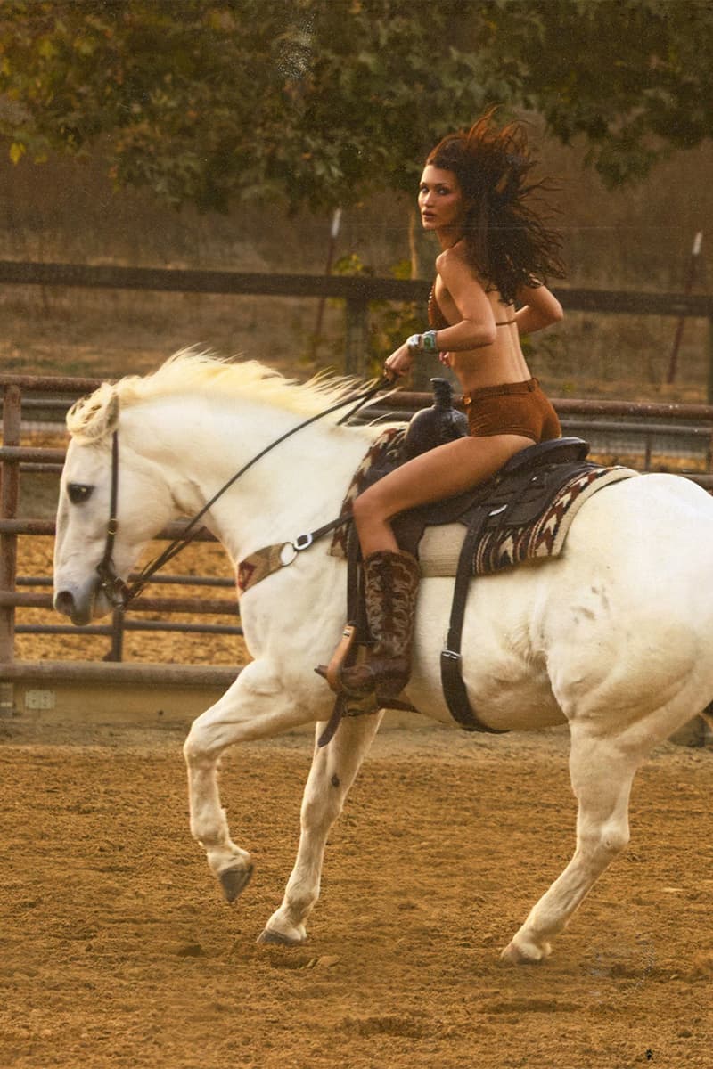 Frankies Bikinis, Bella Hadid, Collaboration, Swimwear, Skirts, Dresses, Tops, Bikinis, Bottoms, Shorts, Gingham, Red, Denim, White, Brown, 