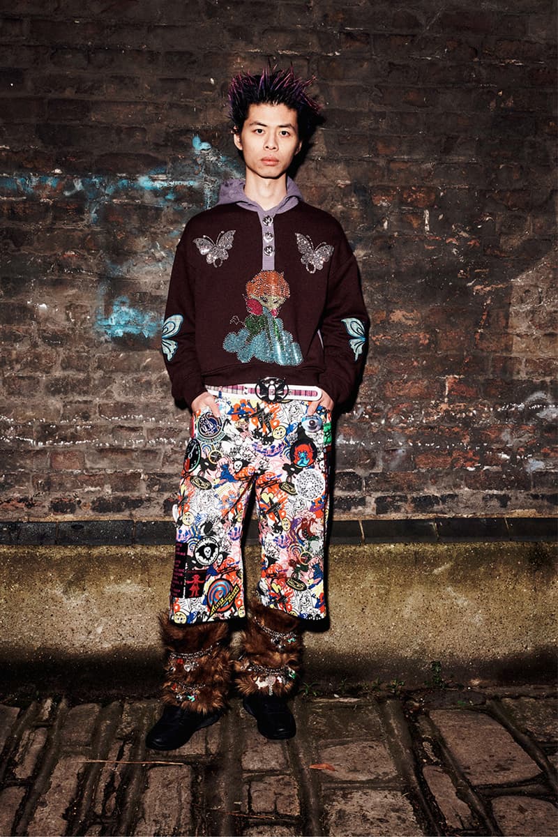 Chopova Lowena, Fall/Winter 2025, Puffer Hoodies, Skirts, Patterns