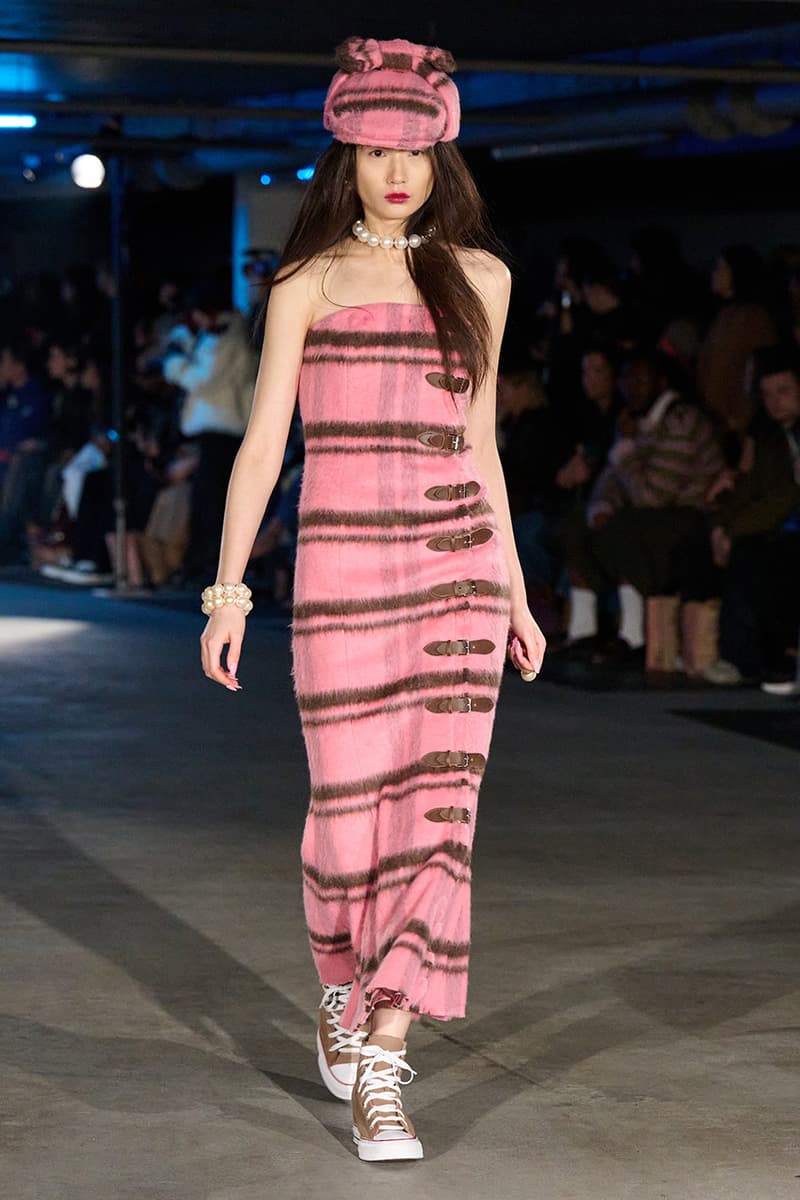 Sinead Gorey, Fall/Winter 2025, London Fashion Week, Runways, Converse, KFC, Collaboration, Sneakers, Coats, Jackets, Y2K, Office