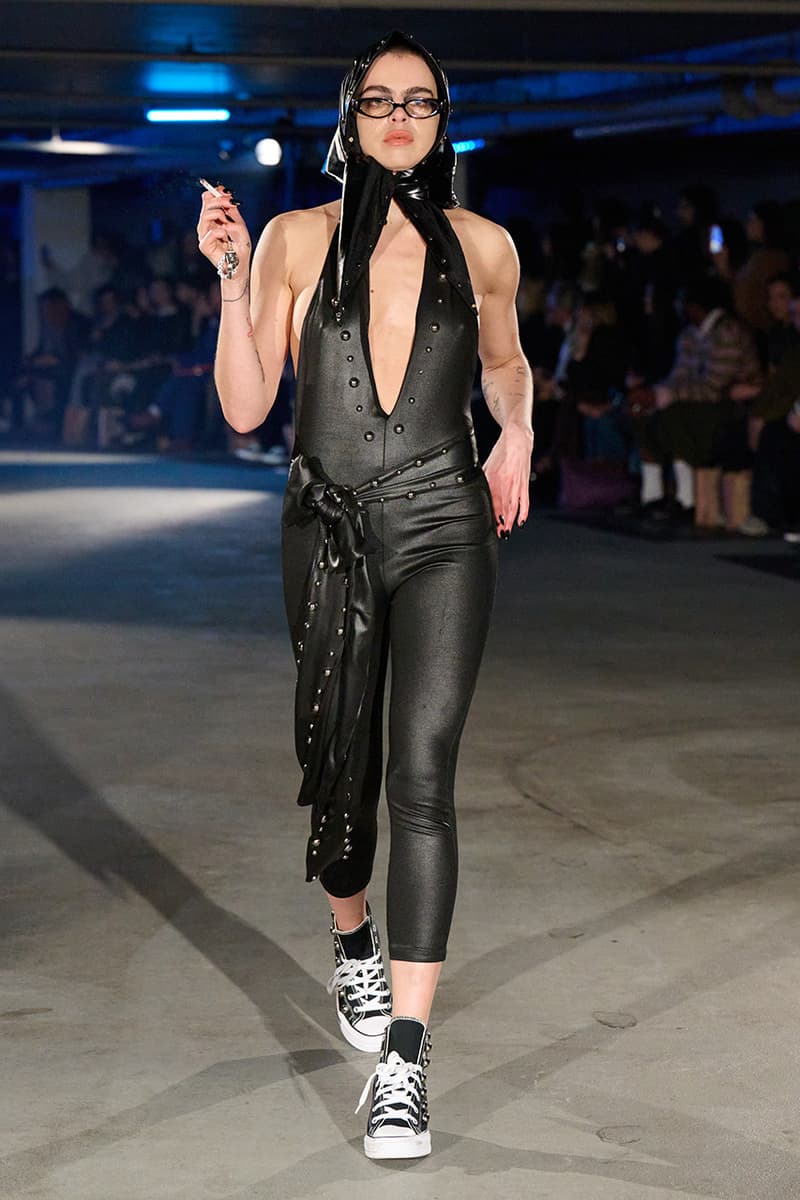 Sinead Gorey, Fall/Winter 2025, London Fashion Week, Runways, Converse, KFC, Collaboration, Sneakers, Coats, Jackets, Y2K, Office
