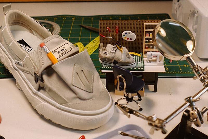 Vans, Nicole McLaughlin, Collaborations, Sneakers, Upcycling, Recycled, Rucksack, Pocket, Waterproof, Hiking-Inspired